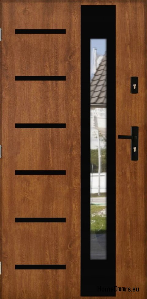 Porte extérieure sur mesure ÉPAIS 72 MM chaud avec miroir vénitien 80 90 100 Porte extérieure sur mesure ÉPAIS 72 MM chaud avec miroir vénitien 80 90 100