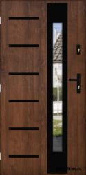 Porte extérieure sur mesure ÉPAIS 72 MM chaud avec miroir vénitien 80 90 100