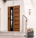 Porte extérieure sur mesure ÉPAIS 72 MM chaud avec miroir vénitien 80 90 100