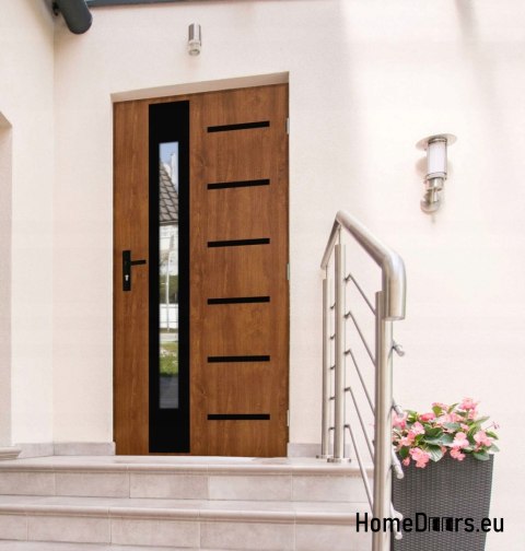 Porte extérieure ÉPAISSE 101mm CHAUDE AVEC MIROIR Porte extérieure ÉPAISSE 101mm CHAUDE AVEC MIROIR