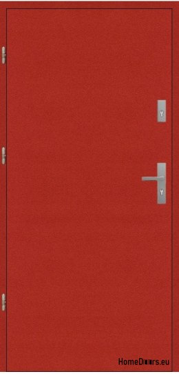 PORTE EXTÉRIEURE LISSE EN MOUSSE CHAUDE 72 mm 90