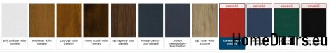 PORTES EXTÉRIEURES LISSES 72 mm polystyrène 100 PORTES EXTÉRIEURES LISSES 72 mm polystyrène 100