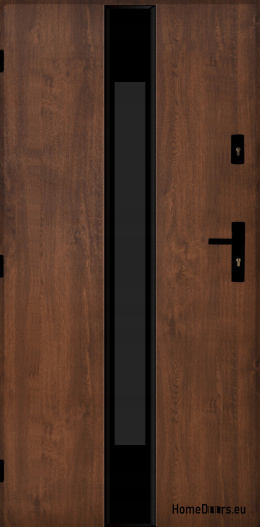 Porte extérieure ÉPAISSE chaude 72mm MARS 07 90 L P