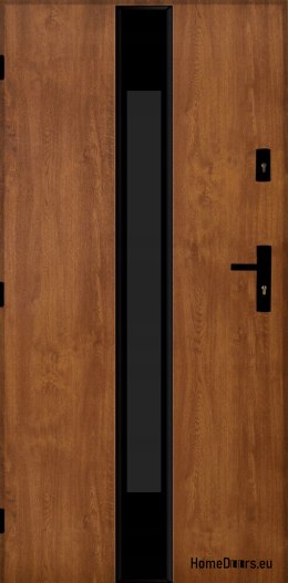 Porte extérieure ÉPAISSE chaude 72mm MARS 07 90 L P