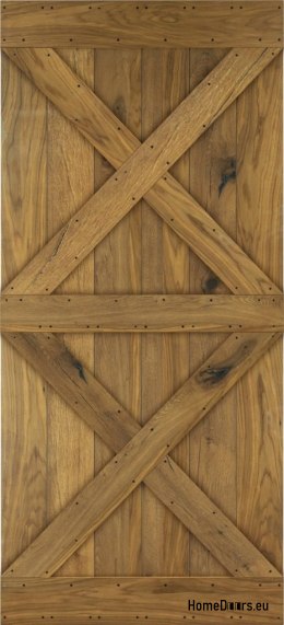 DRZWI PRZESUWNE MODERN RUSTIC XX DĄB BRONZE 90