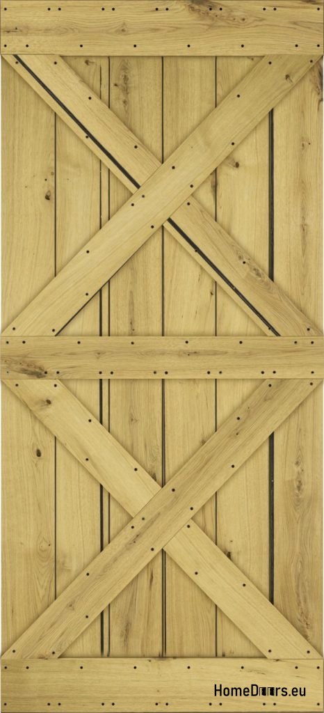 DRZWI PRZESUWNE MODERN RUSTIC XX DĄB CRACK 90