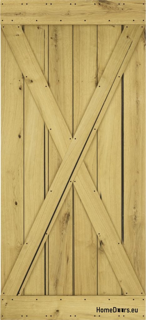 DRZWI PRZESUWNE MODERN RUSTIC XI DĄB CRACK 90