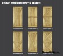 DRZWI PRZESUWNE MODERN RUSTIC X JESION SĘKATY 80