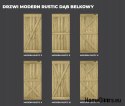 DRZWI PRZESUWNE MODERN RUSTIC K DĄB BELKOWY 80