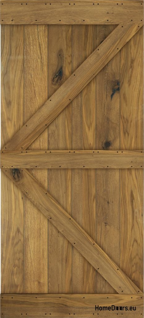 DRZWI PRZESUWNE MODERN RUSTIC K DĄB BRONZE 80