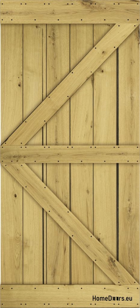 DRZWI PRZESUWNE MODERN RUSTIC K DĄB CRACK 90