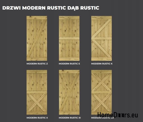 DRZWI PRZESUWNE MODERN RUSTIC K DĄB RUSTIC 90 DRZWI PRZESUWNE MODERN RUSTIC K DĄB RUSTIC 90