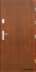 Porte extérieure en bois chêne 74 mm AZIZE