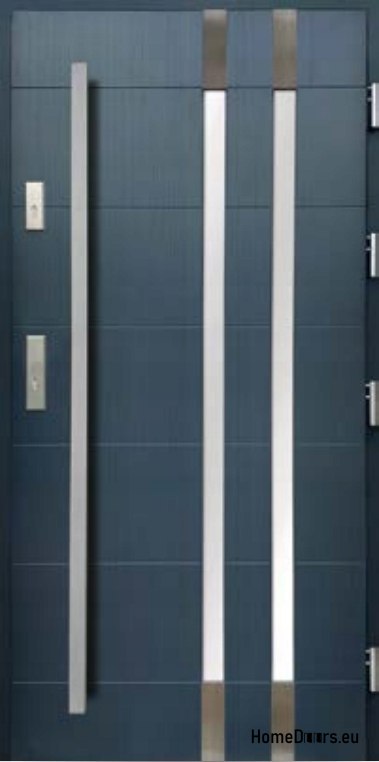 Porte extérieure en bois chêne 74 mm BAHAR