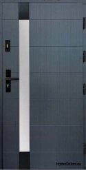 Porte extérieure en bois chêne 74 mm GONIA