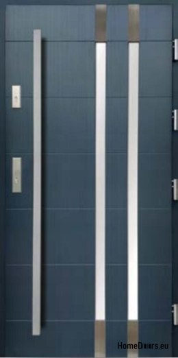 Porte extérieure en bois chêne 82 mm BAHAR