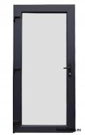 PORTES EXTÉRIEURES DE MAGASIN DE BALCON EN PVC SUR MESURE