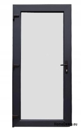 PORTES EXTÉRIEURES DE MAGASIN DE BALCON EN PVC SUR MESURE