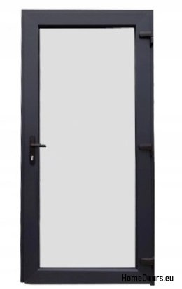 PORTES EXTÉRIEURES DE MAGASIN DE BALCON EN PVC SUR MESURE