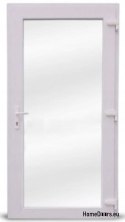 PORTES EXTÉRIEURES DE MAGASIN DE BALCON EN PVC SUR MESURE