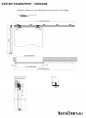 RADEX SYSTEM PRZESUWNY VERSARE