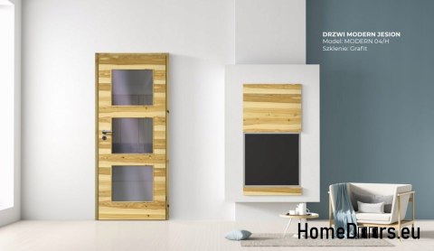 DRZWI WEWNĘTRZNE MODERN 04H JESION SĘKATY 60