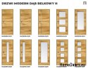 DRZWI WEWNĘTRZNE MODERN 01H DĄB BELKOWY 80