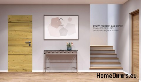 DRZWI WEWNĘTRZNE MODERN 01H DĄB BRONZE 60 DRZWI WEWNĘTRZNE MODERN 01H DĄB BRONZE 60