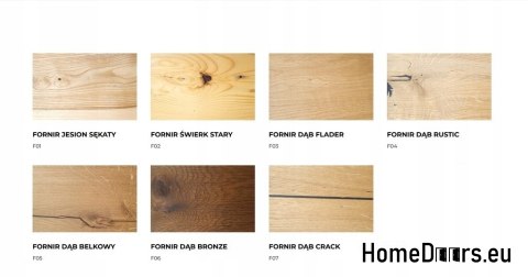 DRZWI WEWNĘTRZNE MODERN 02H DĄB BRONZE 60