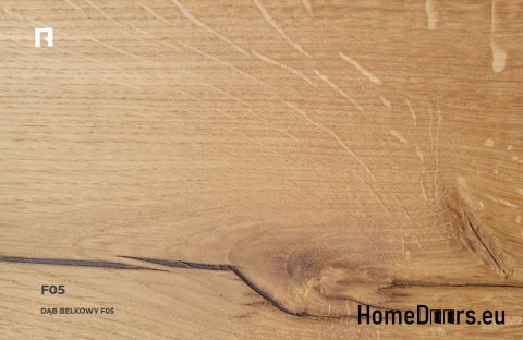 DRZWI WEWNĘTRZNE MODERN 07V DĄB BELKOWY 90 cm