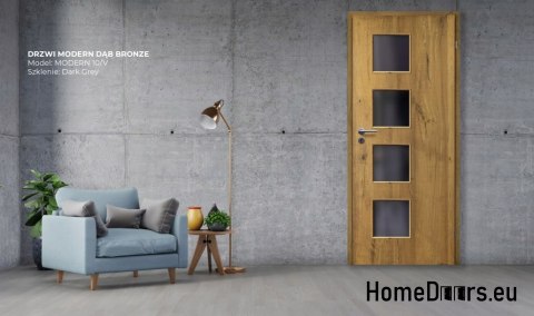 DRZWI WEWNĘTRZNE MODERN 10V DĄB FLADER 70