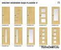 DRZWI WEWNĘTRZNE MODERN 10V DĄB FLADER 80
