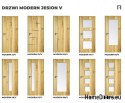 DRZWI WEWNĘTRZNE MODERN 01V JESION SĘKATY 70