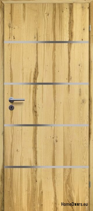 DRZWI WEWNĘTRZNE MODERN 02V DĄB BELKOWY 70 cm