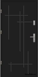 PORTE EXTÉRIEURE FOAM-WARM T58 55 mm 80