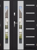 Porte à deux vantaux avec miroir épaisseur 72 mm 140 P
