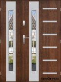 Porte à deux vantaux avec miroir épaisseur 72 mm 170 P