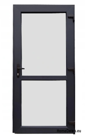 Boutique Portes extérieures pvc 90/200 anthracite Boutique Portes extérieures pvc 90/200 anthracite
