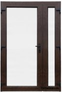 PORTES EXTÉRIEURES EN PVC SUR MESURE