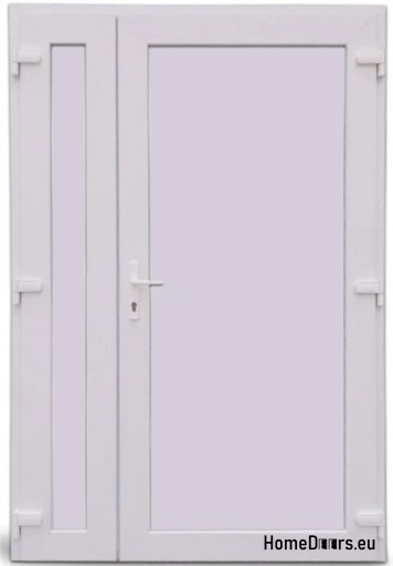 PORTES EXTÉRIEURES EN PVC SUR MESURE