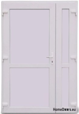 PORTES EXTÉRIEURES EN PVC SUR MESURE