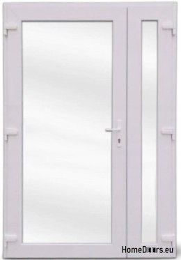 PORTES EXTÉRIEURES EN PVC SUR MESURE