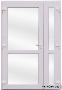 PORTES EXTÉRIEURES EN PVC SUR MESURE