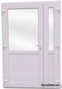 PORTES EXTÉRIEURES EN PVC SUR MESURE