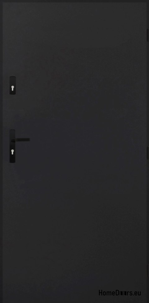 Portes extérieures pleines NOIR MAT 70/80/90/100 Portes extérieures pleines NOIR MAT 70/80/90/100