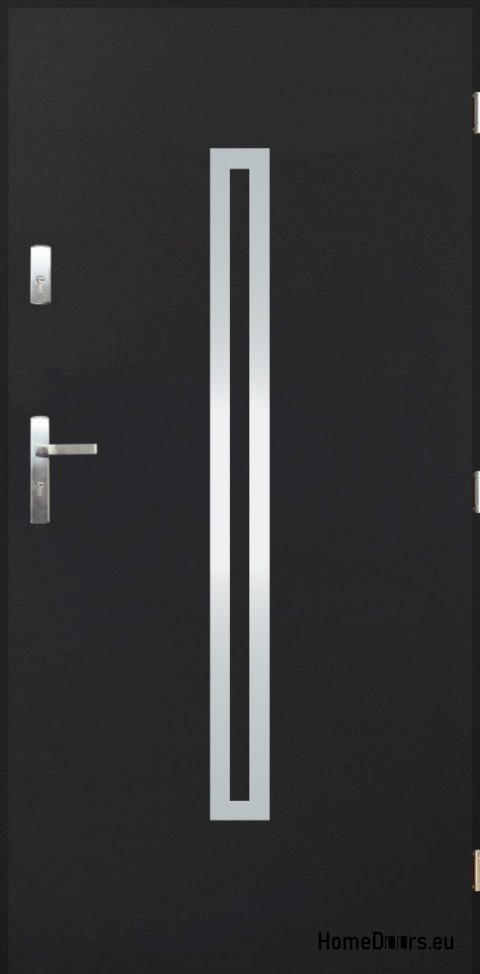 Porte extérieure pleine A-12 INOX 70/80/90/100 Porte extérieure pleine A-12 INOX 70/80/90/100