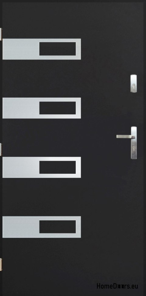 Porte extérieure pleine A-5 INOX 70/80/90/100 Porte extérieure pleine A-5 INOX 70/80/90/100