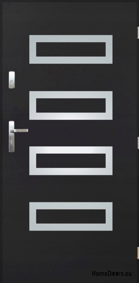 Porte extérieure pleine A-6 INOX 70/80/90/100 Porte extérieure pleine A-6 INOX 70/80/90/100