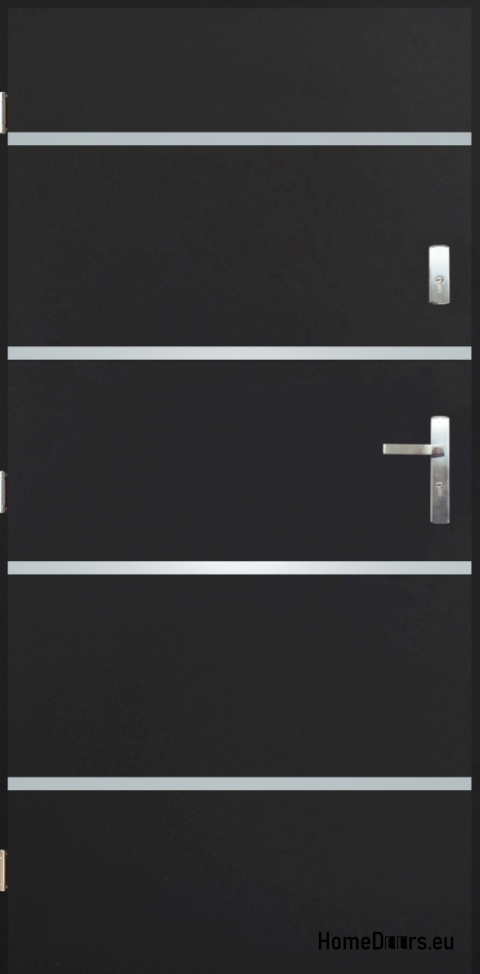 Porte extérieure pleine A-1 INOX 70/80/90/100 Porte extérieure pleine A-1 INOX 70/80/90/100