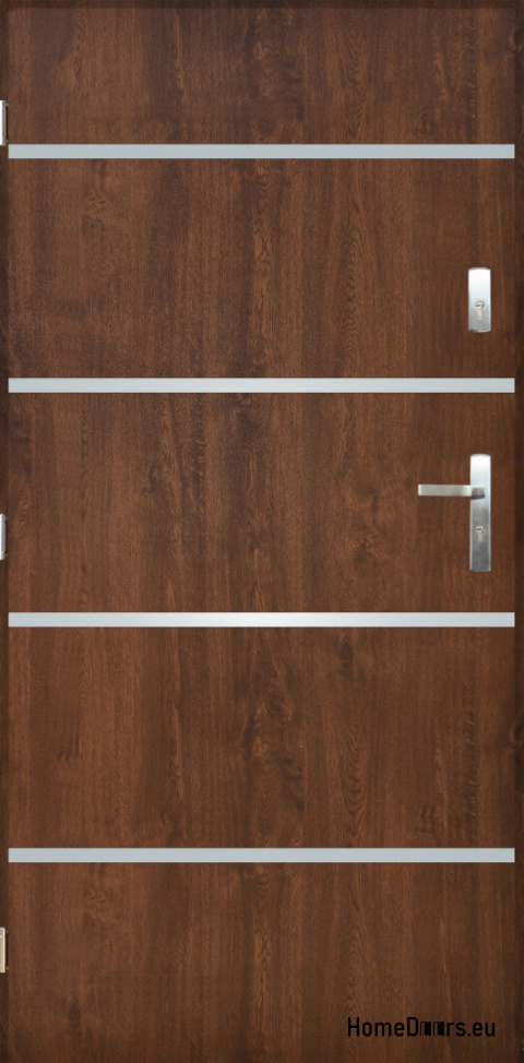 Porte extérieure pleine A-1 INOX 70/80/90/100 Porte extérieure pleine A-1 INOX 70/80/90/100